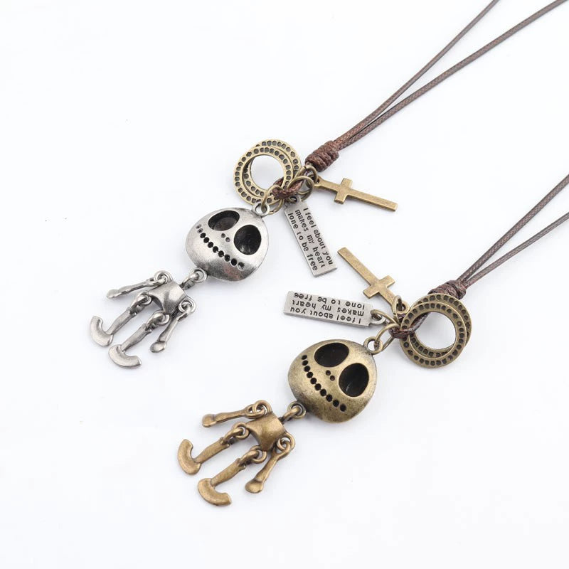 Movable Robot Men's and Women's Long TikTok Sweater Chain