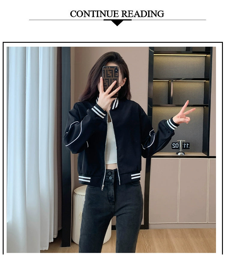 Internet Celebrity Embroidered Leisure Sports Jacket Jacket