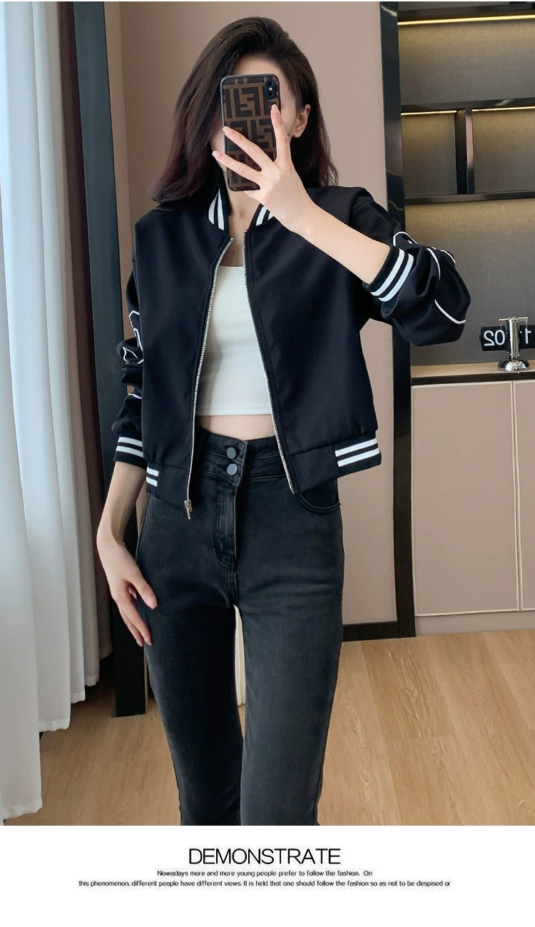 Internet Celebrity Embroidered Leisure Sports Jacket Jacket