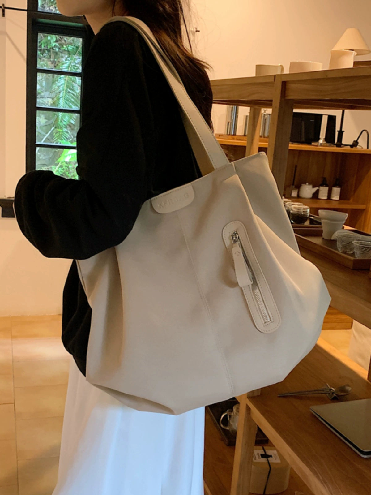 Women's Summer Japanese Lazy Canvas Bag