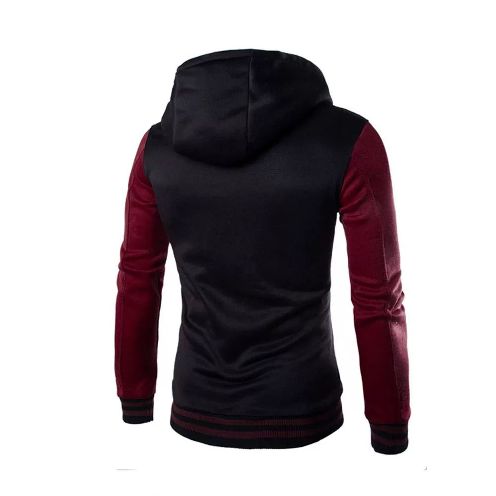 Men's Hooded Sweatshirt Casual Winter Jacket for Men