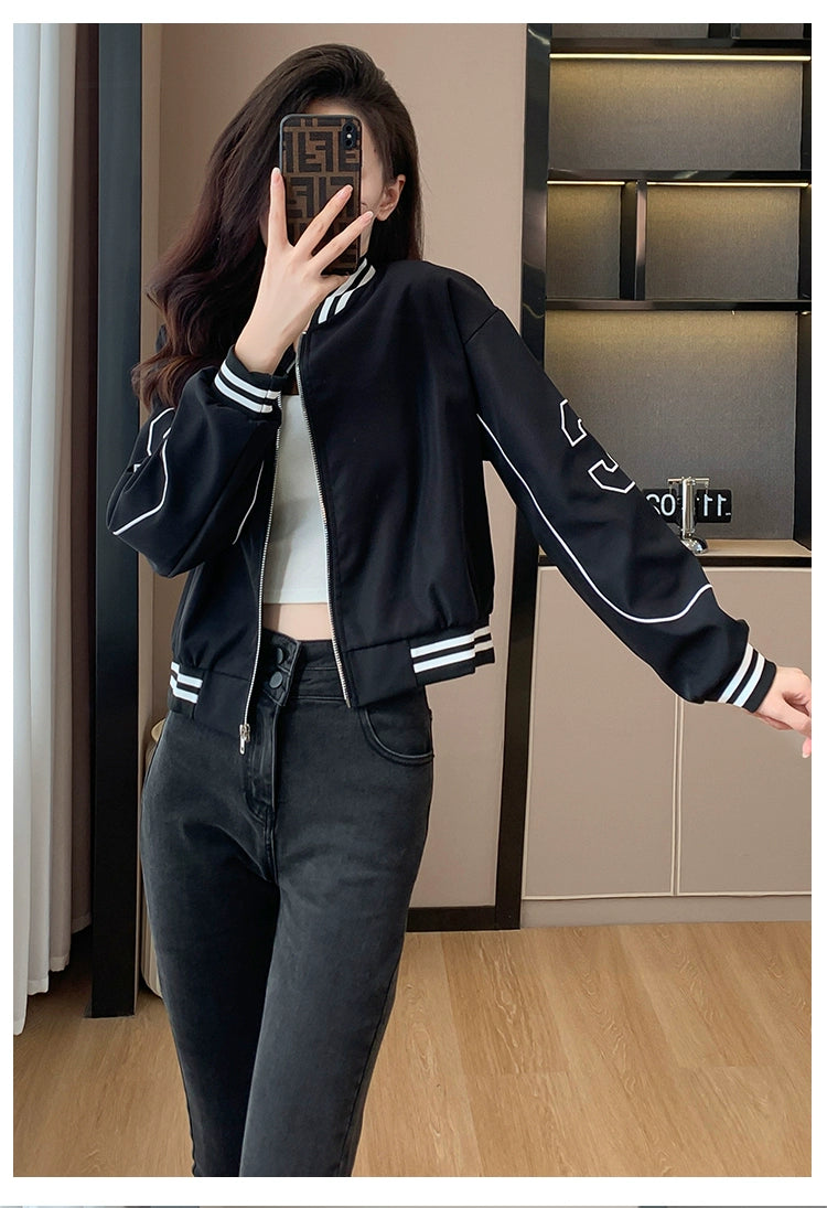 Internet Celebrity Embroidered Leisure Sports Jacket Jacket