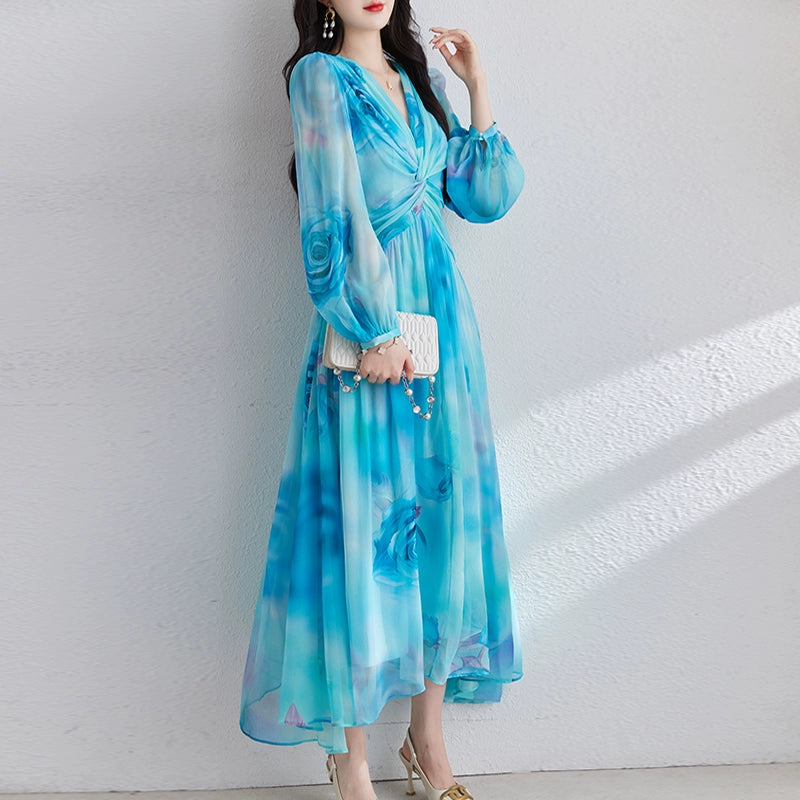 2024 Summer New Arrival Elegant Dress Silk