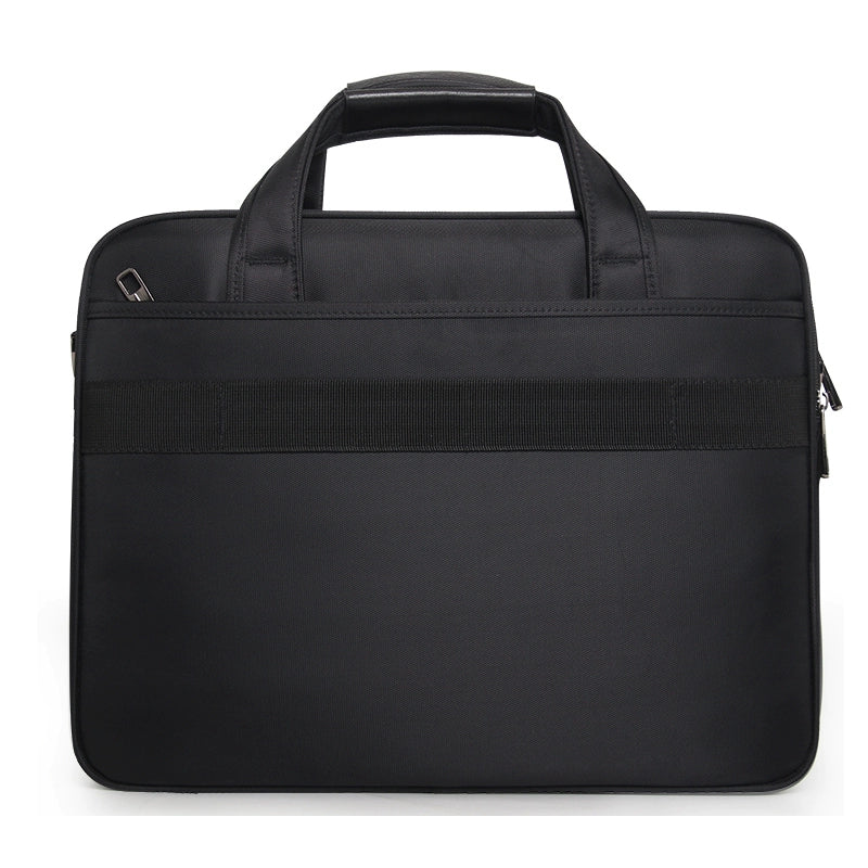 Business Canvas 19-Inch Satchel One-Shoulder Textured Men's Bag