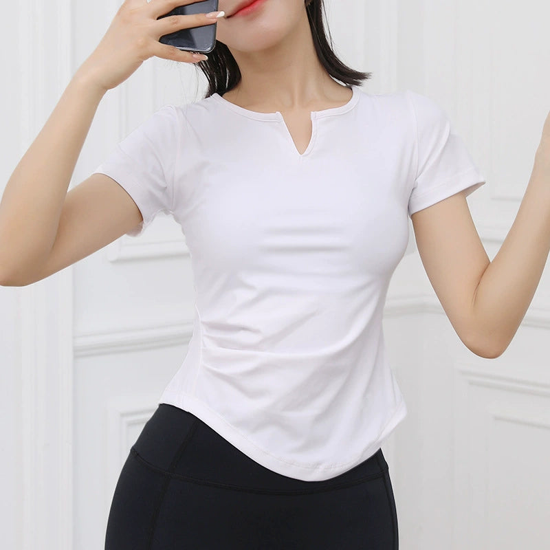 Women's Amoi Thin Slim-Fit Slim Looking Stretch Quick-Drying T-shirt