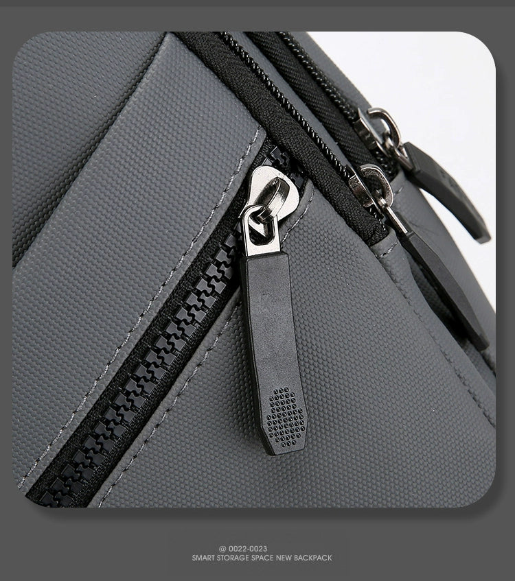Men Casual Canvas Shoulder Black Chest Pack