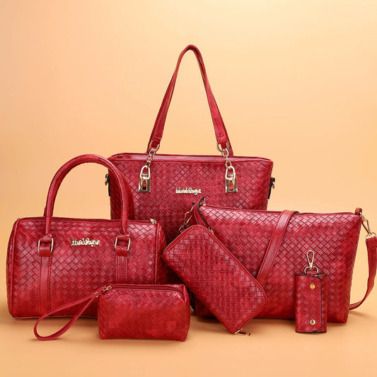 Six-piece Set New Style Handbags for Women