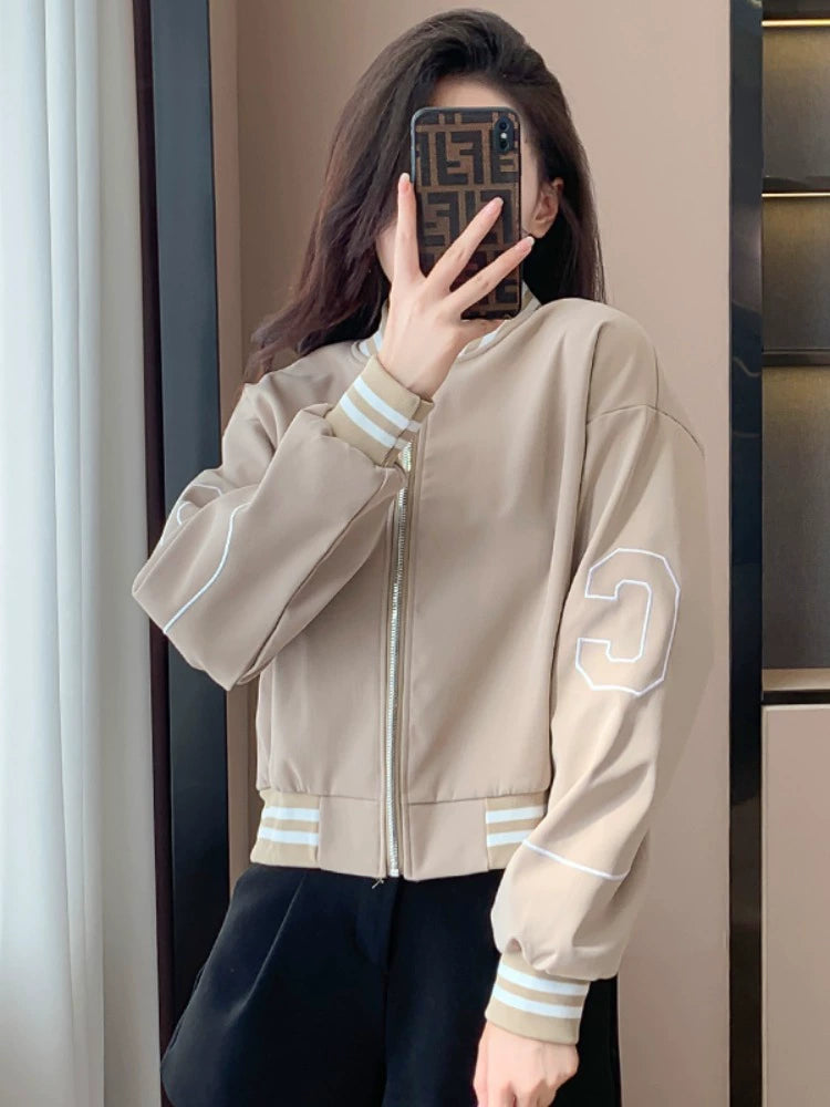 Internet Celebrity Embroidered Leisure Sports Jacket Jacket