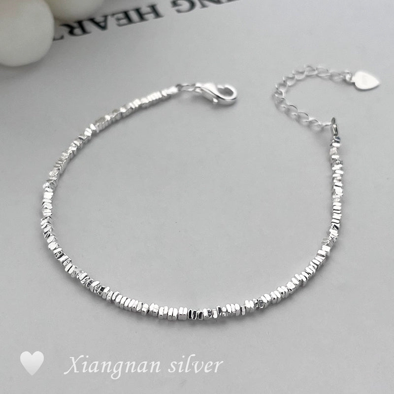 INS 925 Sterling Silver Triangle Women's Stylish Bracelet