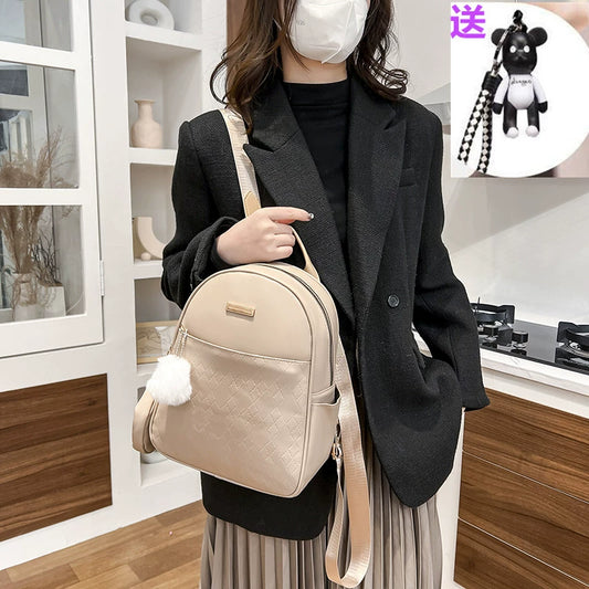 Travel Trendy Casual Fashion Minimalist All-Match Backpack