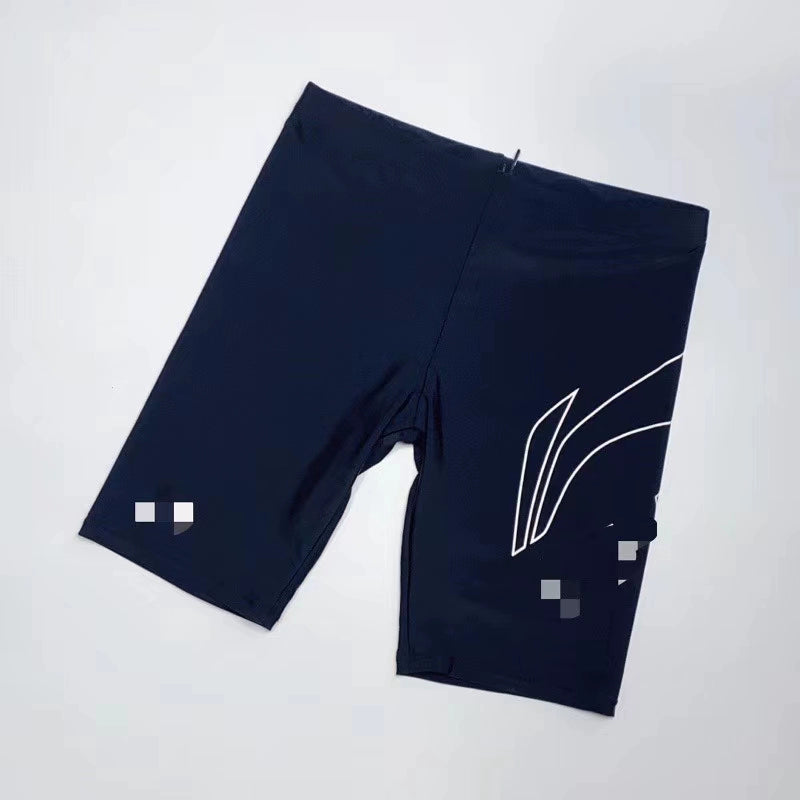 Swimming Trunks Men Li Jia Li Print Boys Swimsuit Plus Size Swimming Trunks Knee-Length Hot Spring Swimming Trunks Equipment