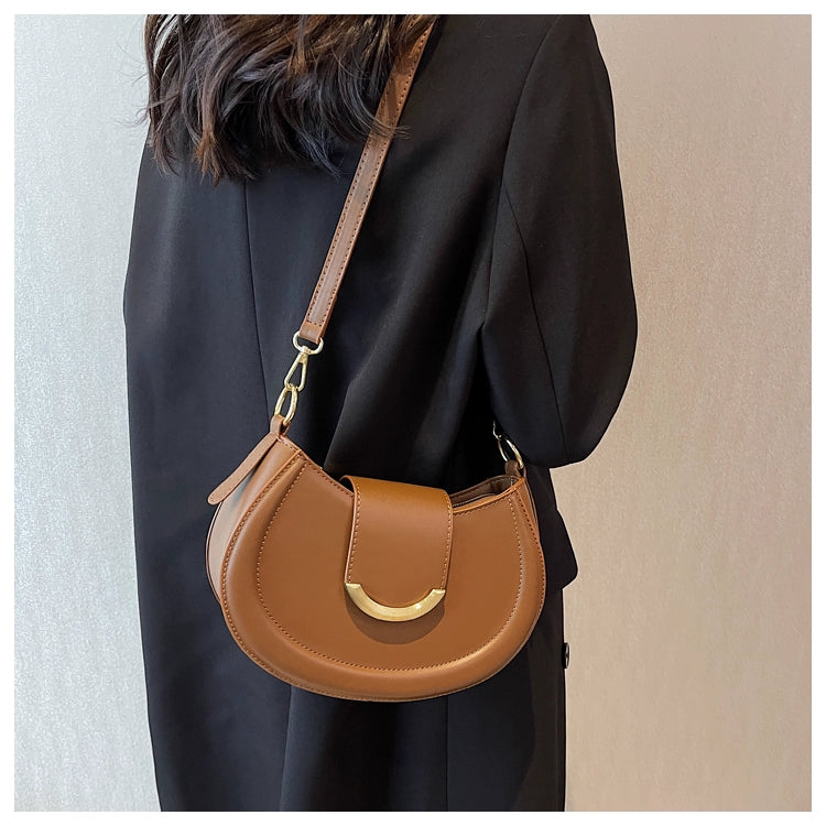 Women's Bag Retro Spring/Summer Popular Hot-Selling Product Saddle Bag