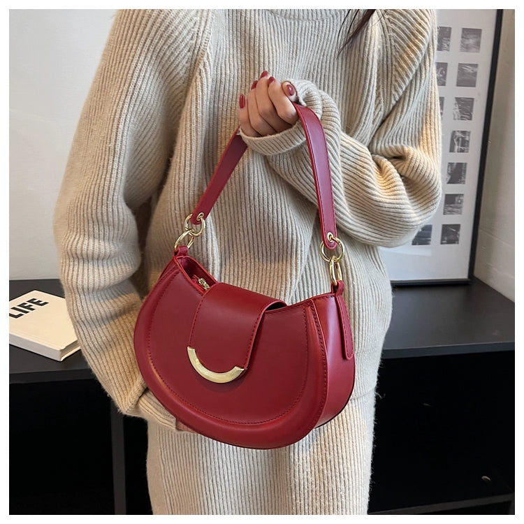 Women's Bag Retro Spring/Summer Popular Hot-Selling Product Saddle Bag