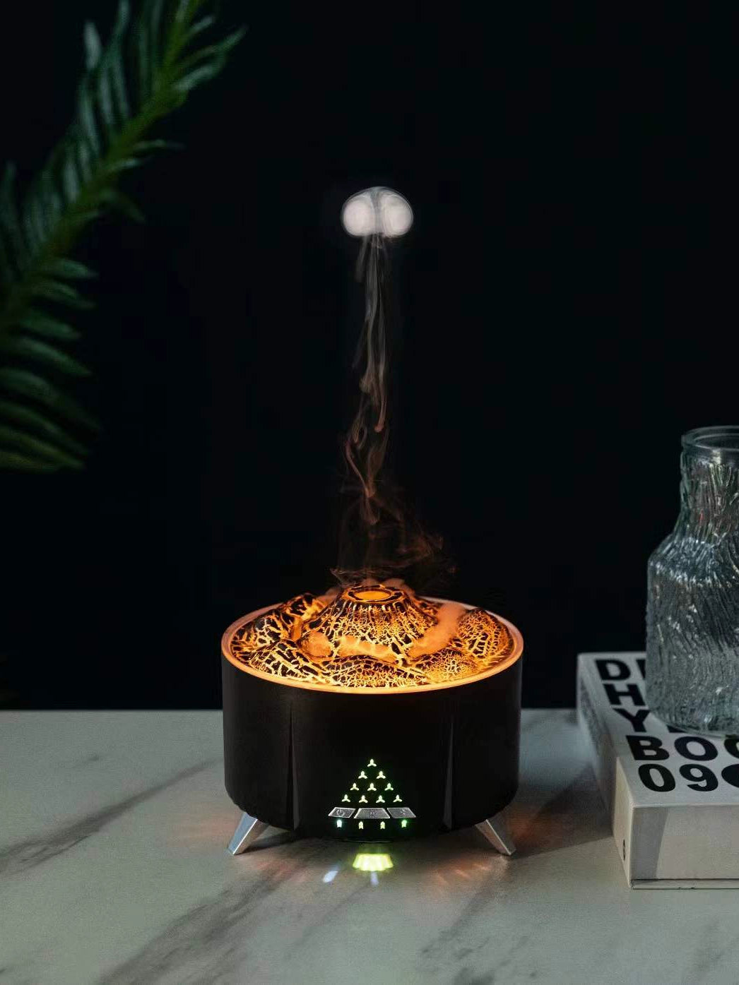 Volcano Bluetooth Audio Ambience Light Good-looking Humidifier