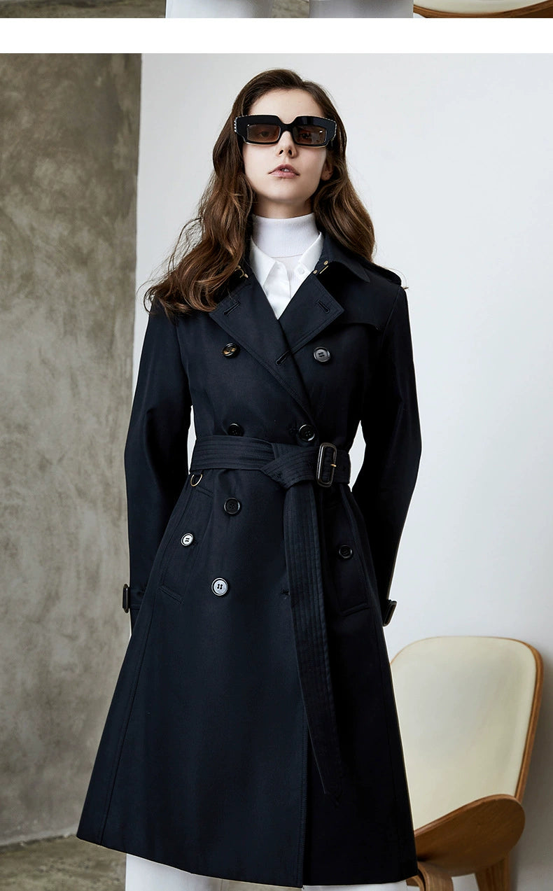 Mid Length Long Length Trench Coat