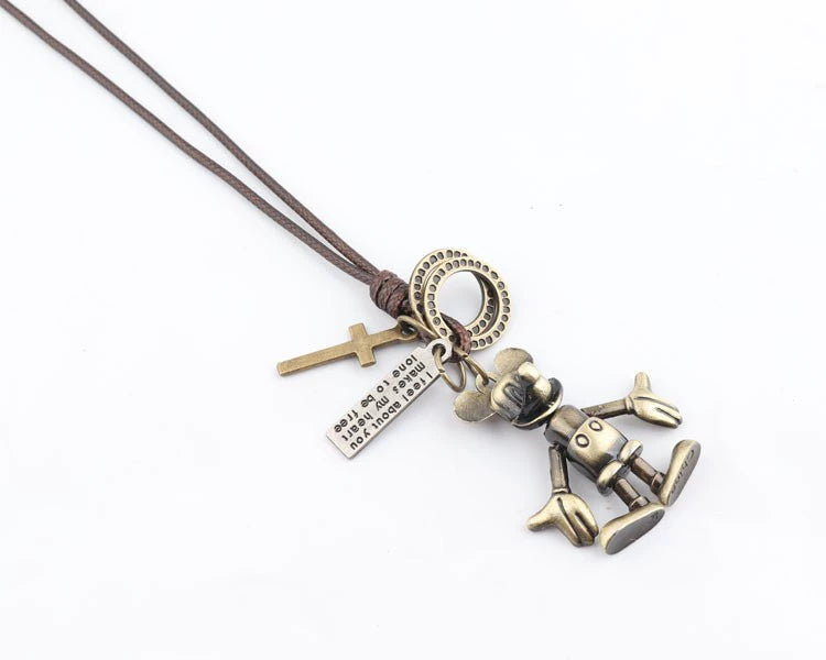 Movable Robot Men's and Women's Long TikTok Sweater Chain