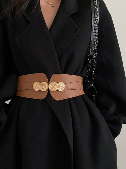 Women's Elastic Outerwear Fashion Characteristic Belt