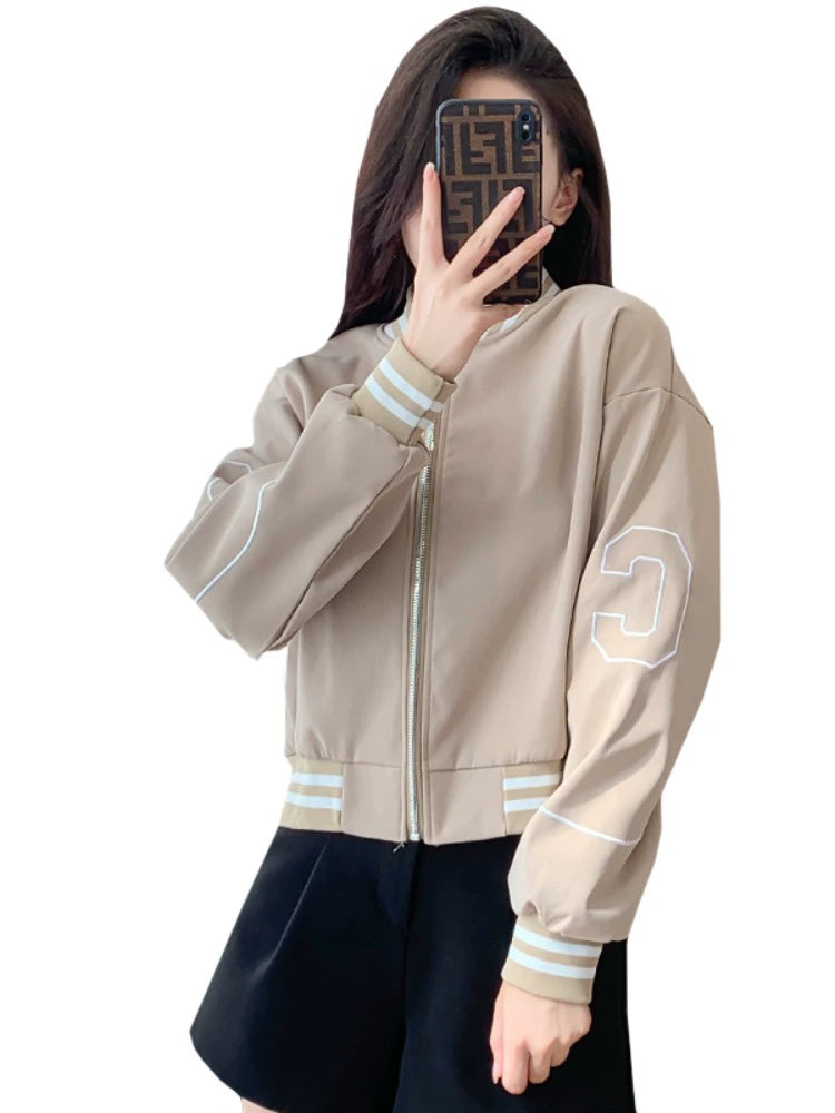 Internet Celebrity Embroidered Leisure Sports Jacket Jacket