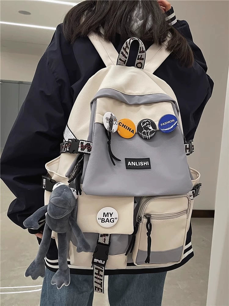 Travel Female Korean High School Ins Japanese Schoolbag