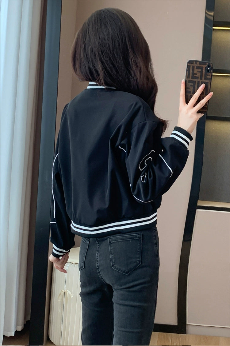 Internet Celebrity Embroidered Leisure Sports Jacket Jacket