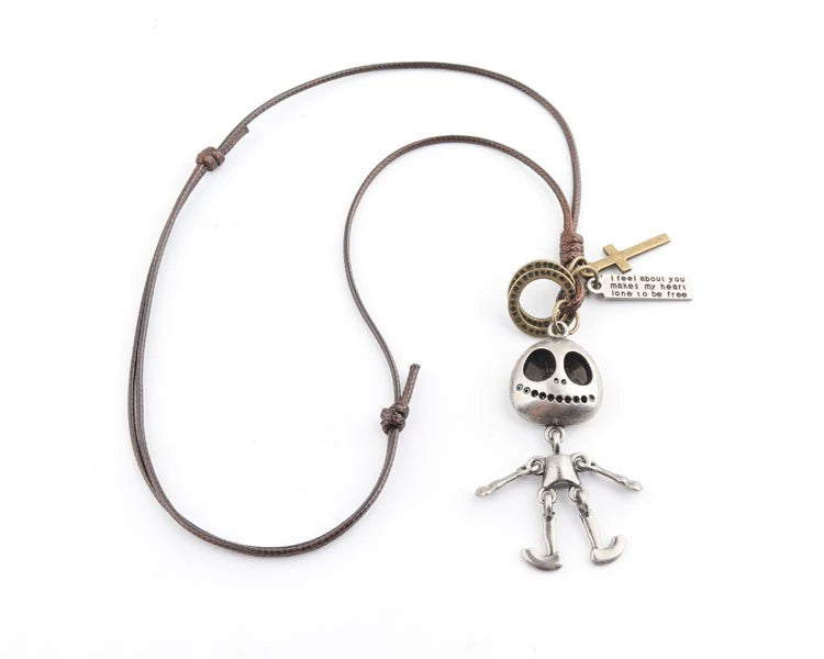 Movable Robot Men's and Women's Long TikTok Sweater Chain