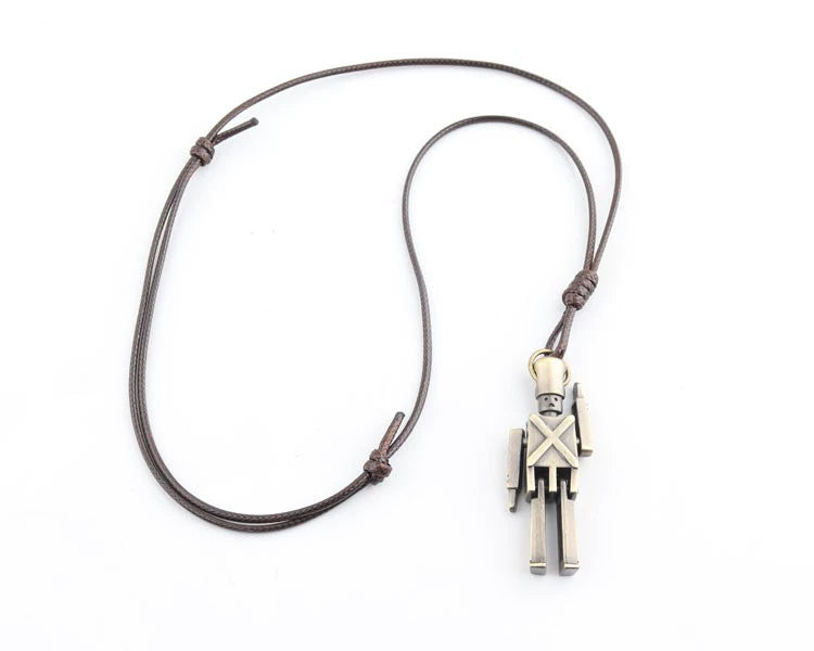 Movable Robot Men's and Women's Long TikTok Sweater Chain