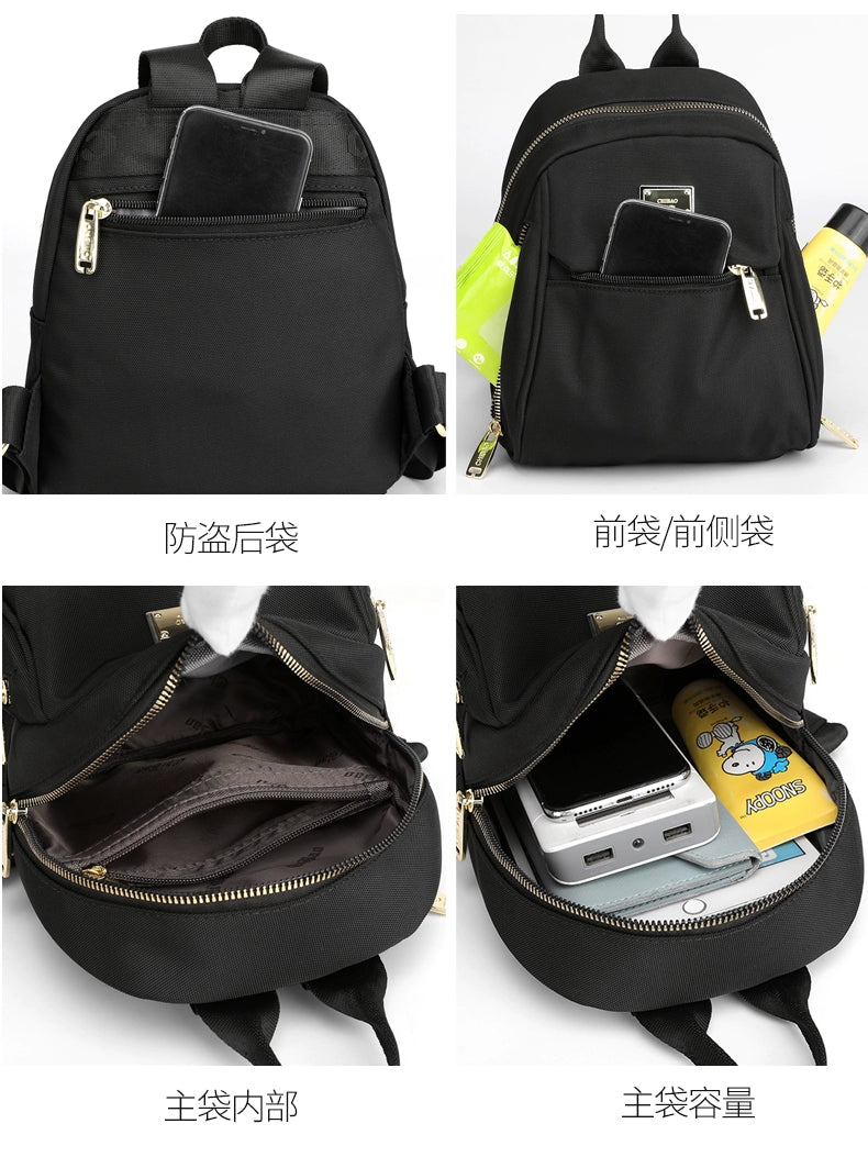 Women's Nylon Mini Backpack Backpack