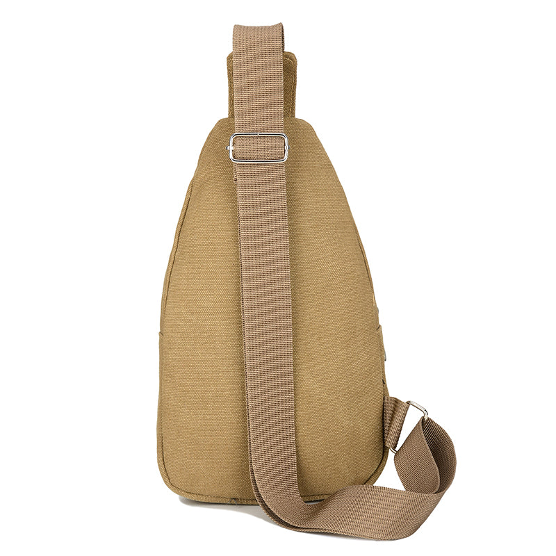 Bag 2022 New Men's Chest Bag Canvas Bag Crossbody Bag Men's Bag Shoulder Bag Korean Small Bag Casual Waist Bag