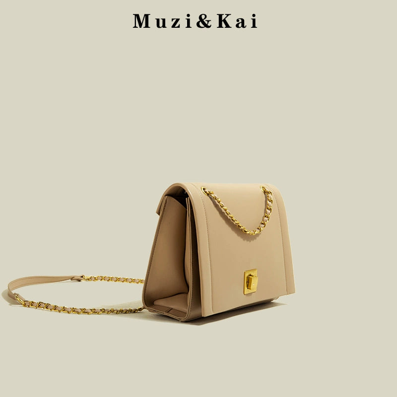 Women's Bag Muzikai Genuine Simple Crossbody Shoulder Bag