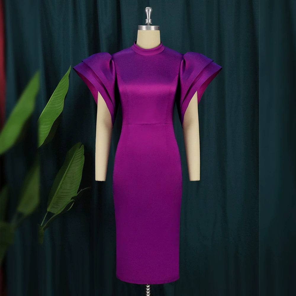 Fashion Plus Size New Design Sense Stretch Party Banquet Evening Dress Dress Party Dress Women