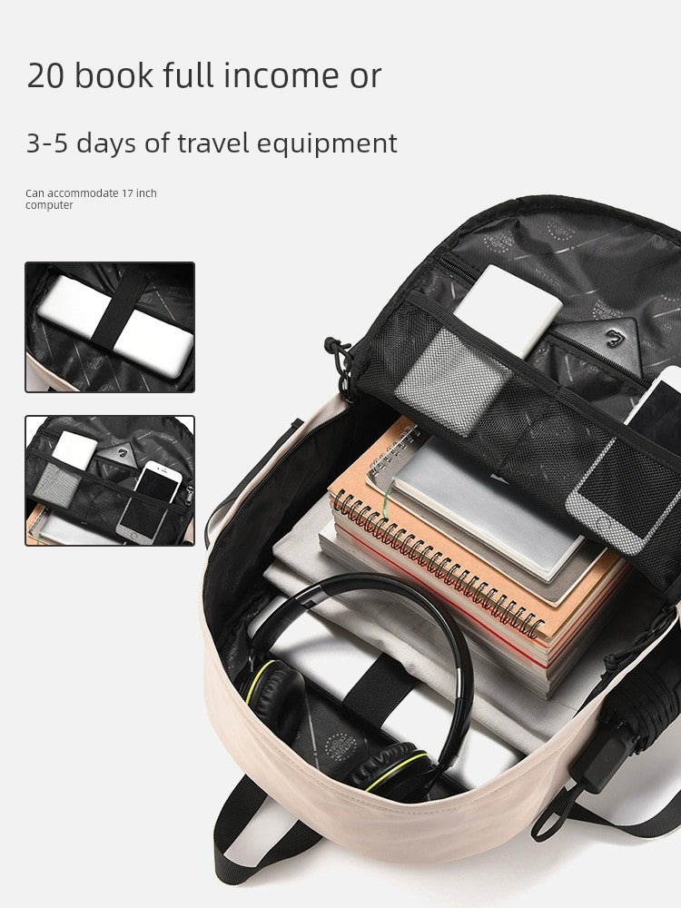 Travel Men's Simplicity All-Match Computer Women's Backpack