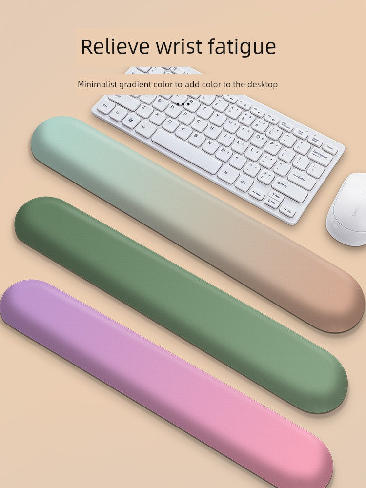 Gradient Silicone Fresh Air Palm Pillow Keyboard Support