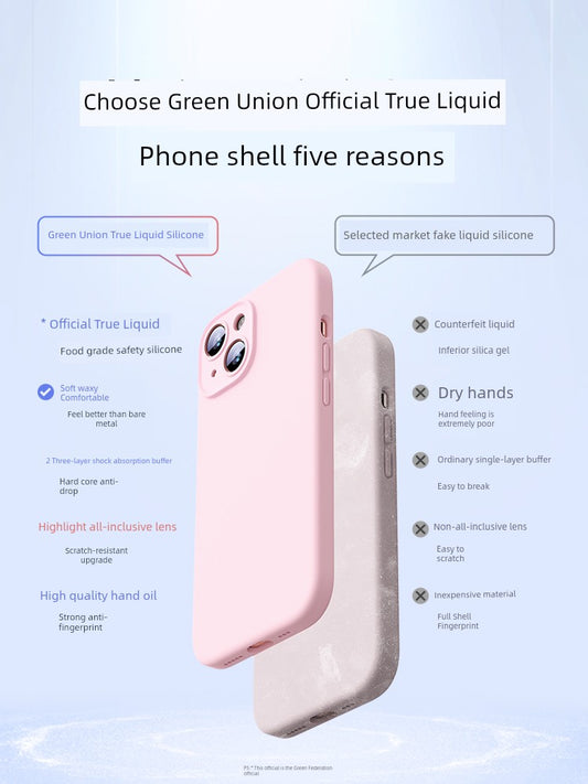 Lvlian Liquid Silicone Protective Fancy Case for Apple