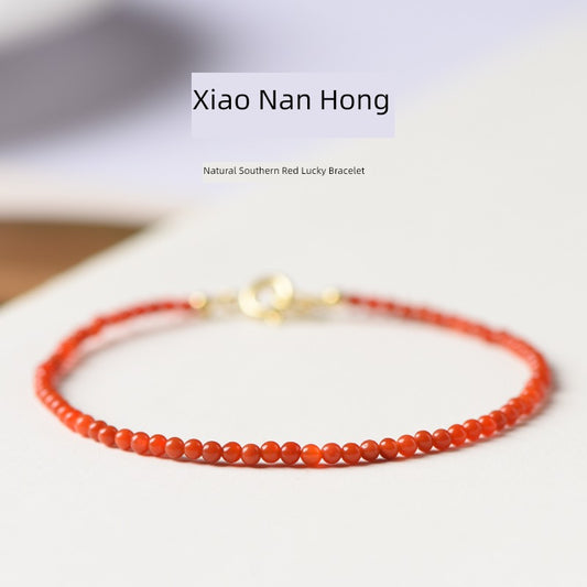 Southern Red Agate Ultra-Fine Red Rope