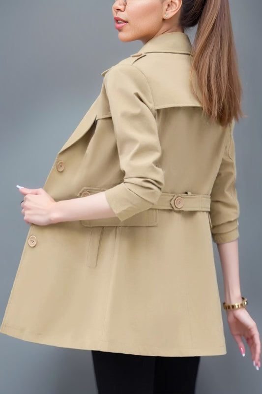 Spring and Autumn Clothing Fashion Mom Age-Reducing Best Selling Coat and Trench Coat