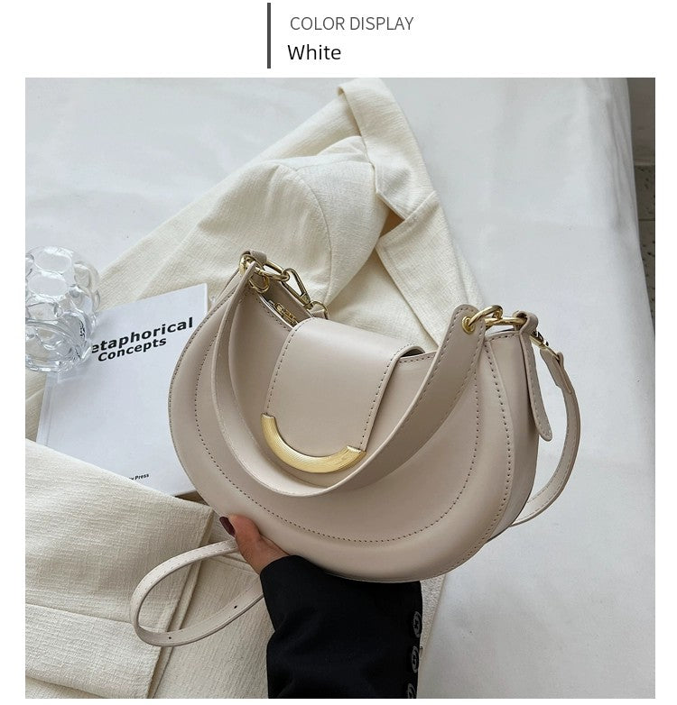 Women's Bag Retro Spring/Summer Popular Hot-Selling Product Saddle Bag