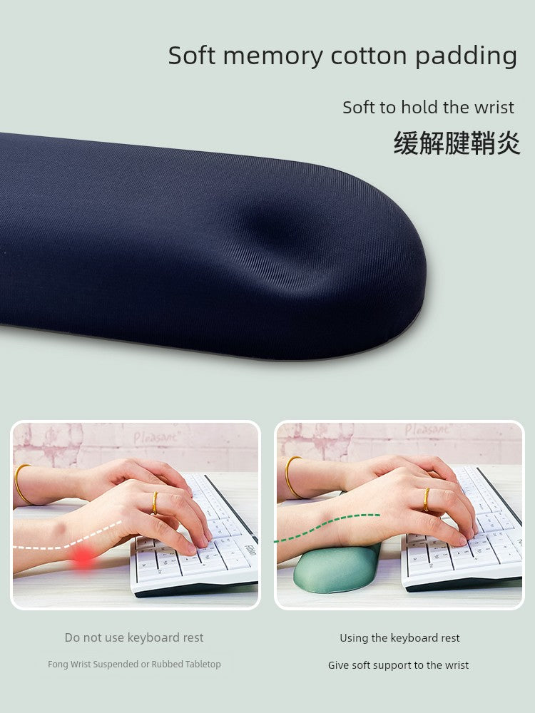 Gradient Silicone Fresh Air Palm Pillow Keyboard Support