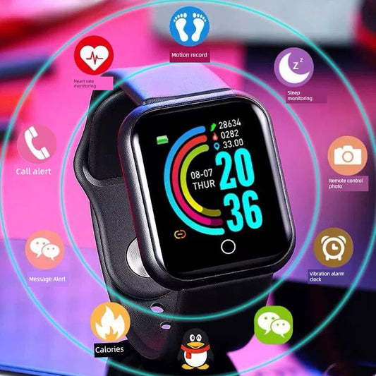 Men's and Women's Smart Charging Luminous Fashion Touch Screen Watch