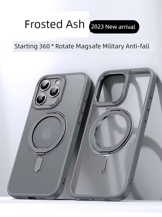 Phone Case Fashion Rotate Stand Anti-Fall Dedicated for Apple