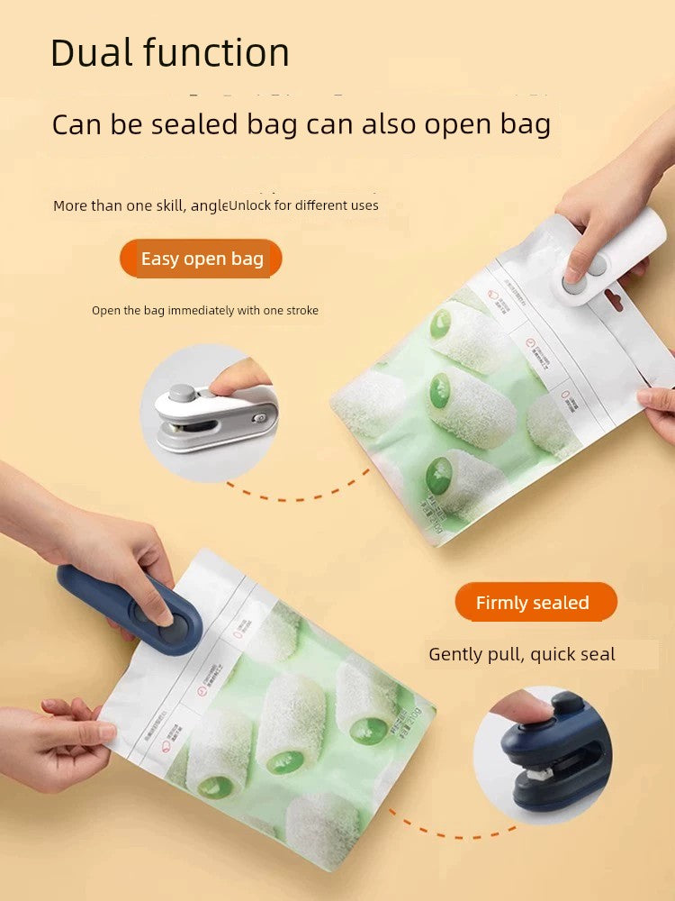 Small Mini-Portable Snack Handy Gadget Vacuum Sealing Machine