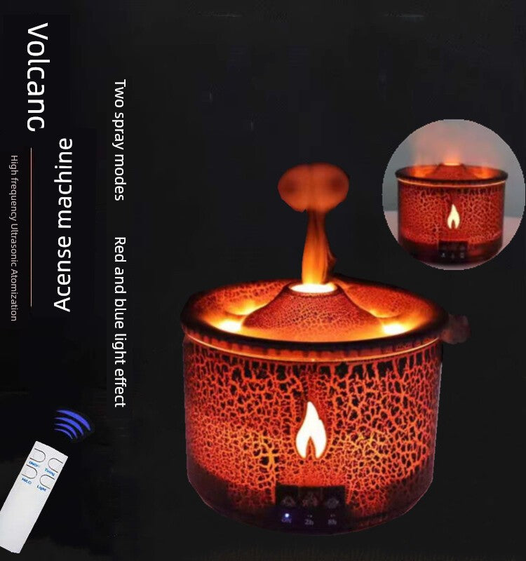 Volcano Bluetooth Audio Ambience Light Good-looking Humidifier