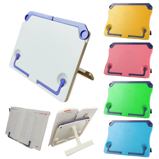 Mini Desktop Book Stand Portable Folding ABS Desktop Storage Adjustable Office Home Supplies Improving Reading Posture TMZ