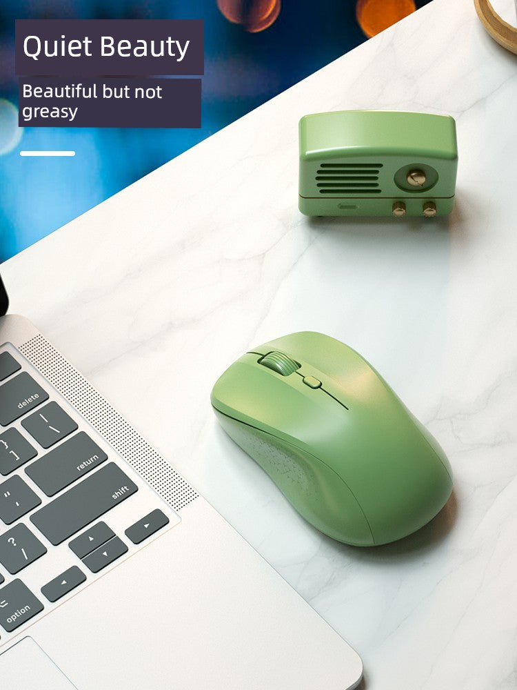 Bluetooth Girl Cute USB Battery Wireless Mouse