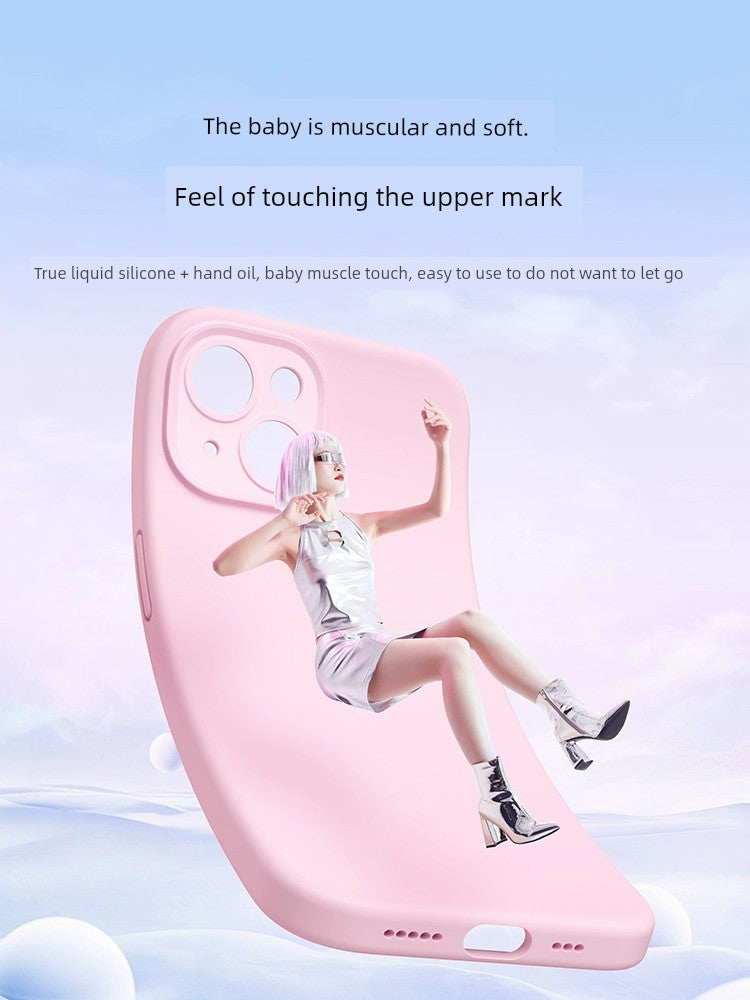 Lvlian Liquid Silicone Protective Fancy Case for Apple