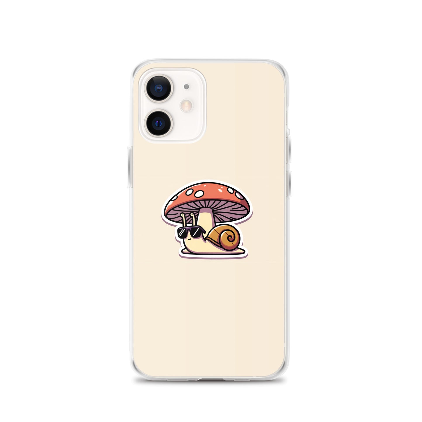 Cute Snail Clear Case for iPhone®