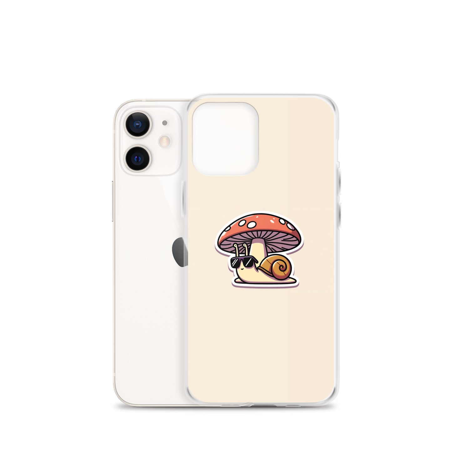 Cute Snail Clear Case for iPhone®