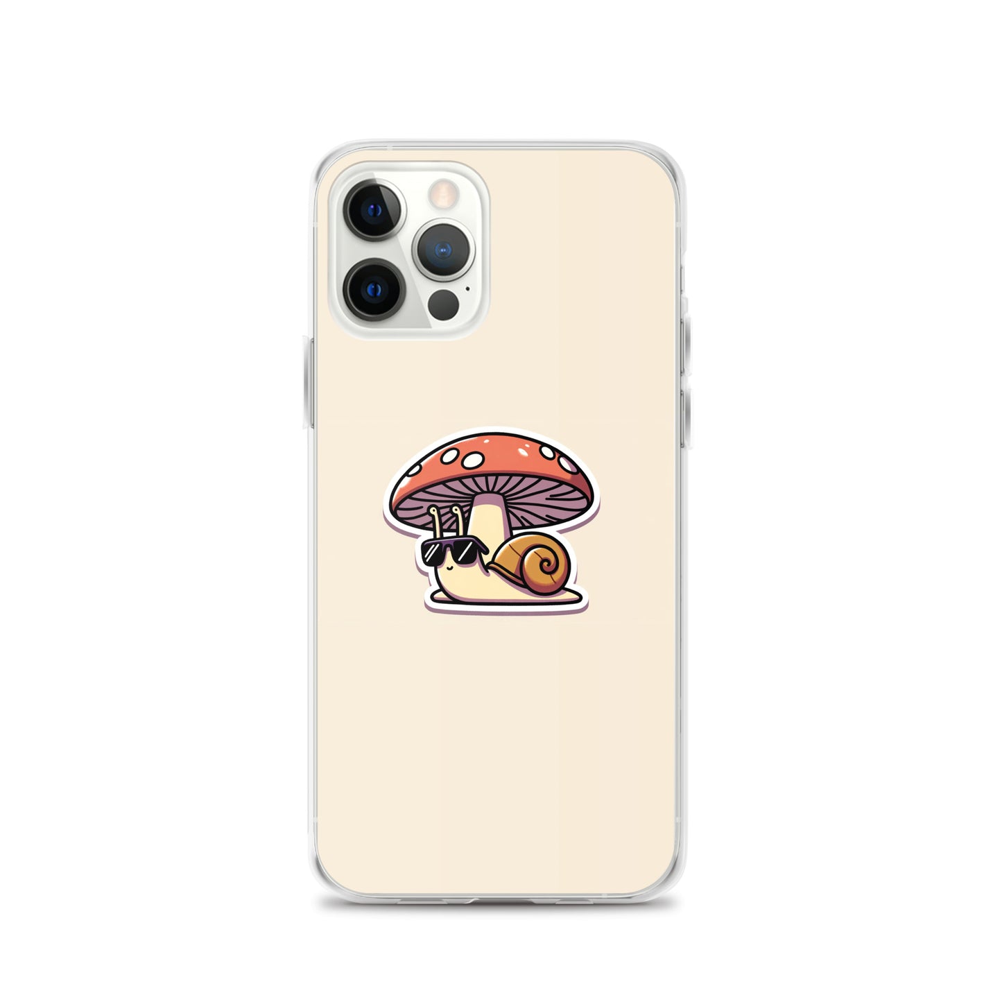 Cute Snail Clear Case for iPhone®