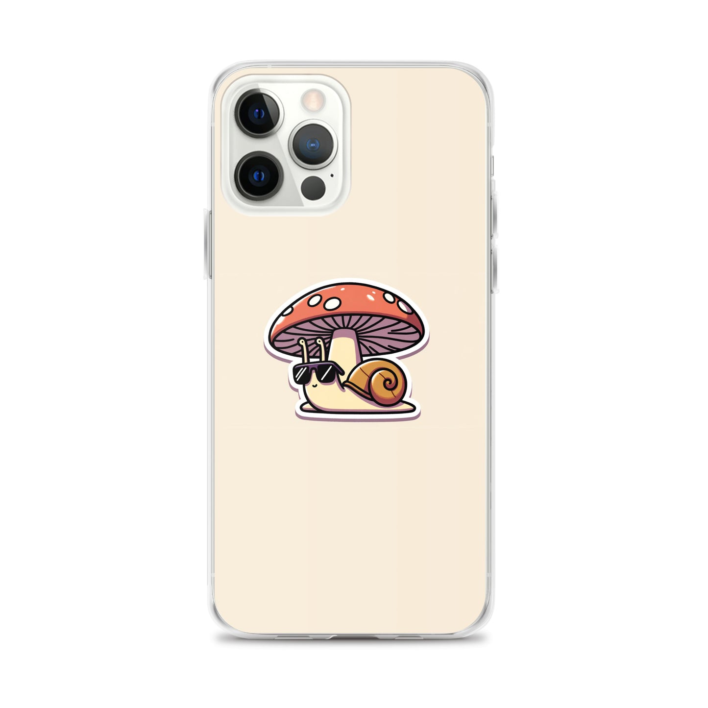 Cute Snail Clear Case for iPhone®