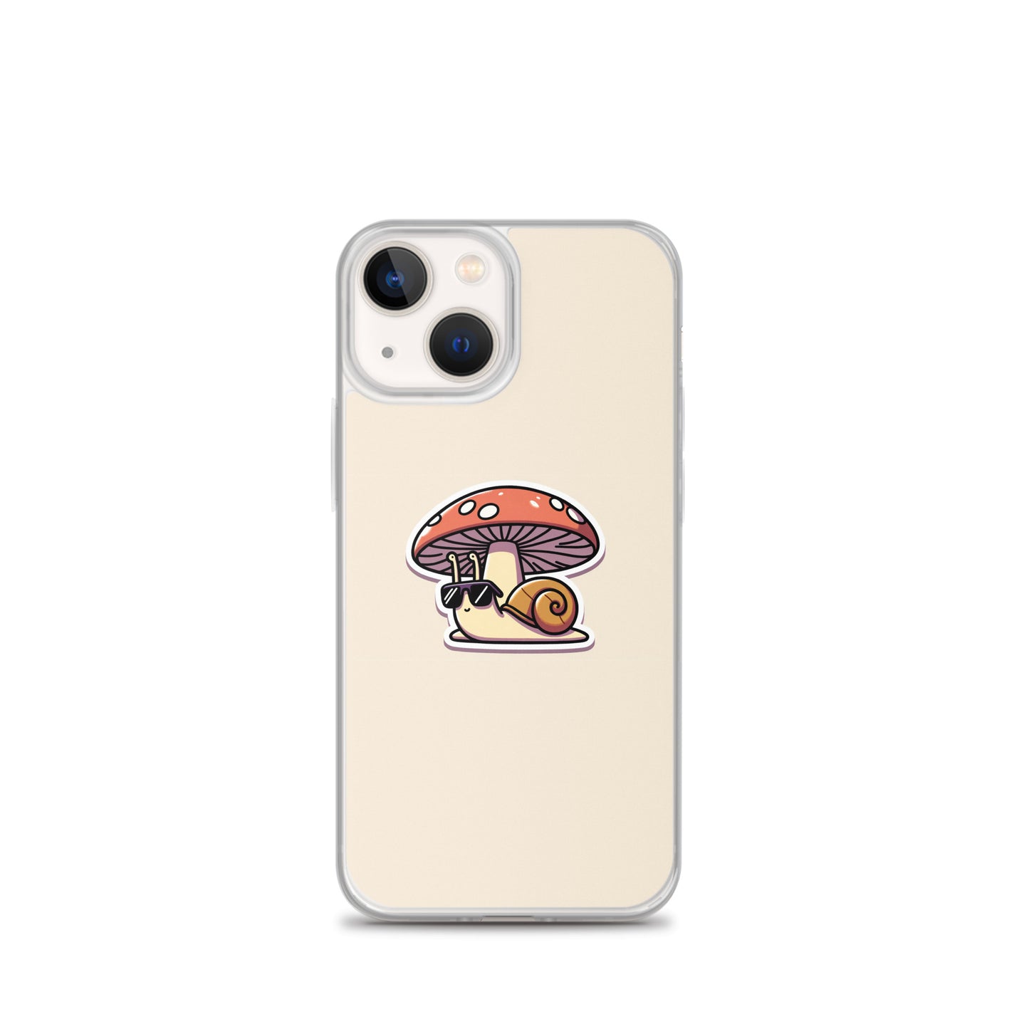 Cute Snail Clear Case for iPhone®