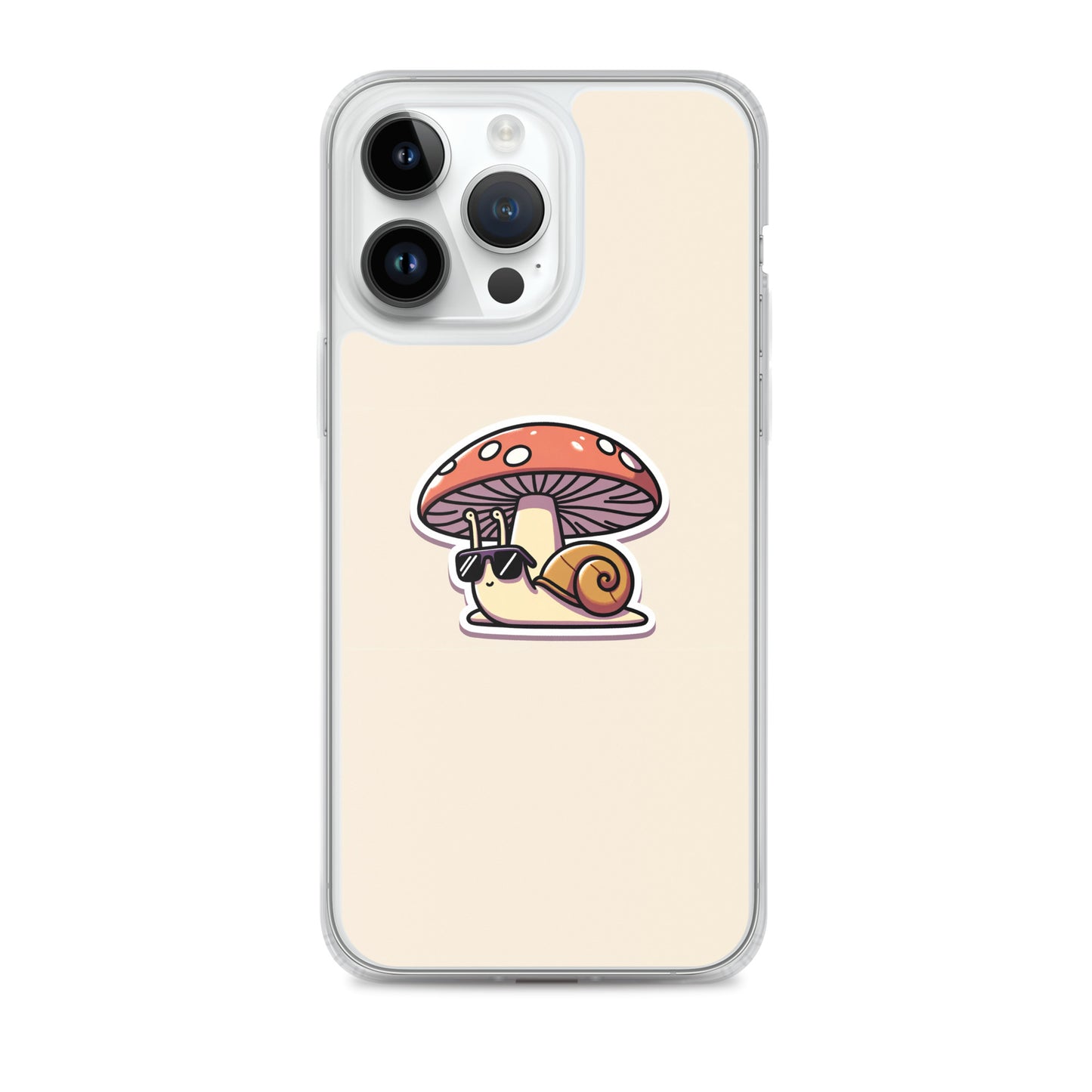 Cute Snail Clear Case for iPhone®